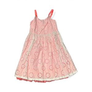 GAP Light Pink Floral Kids Dress